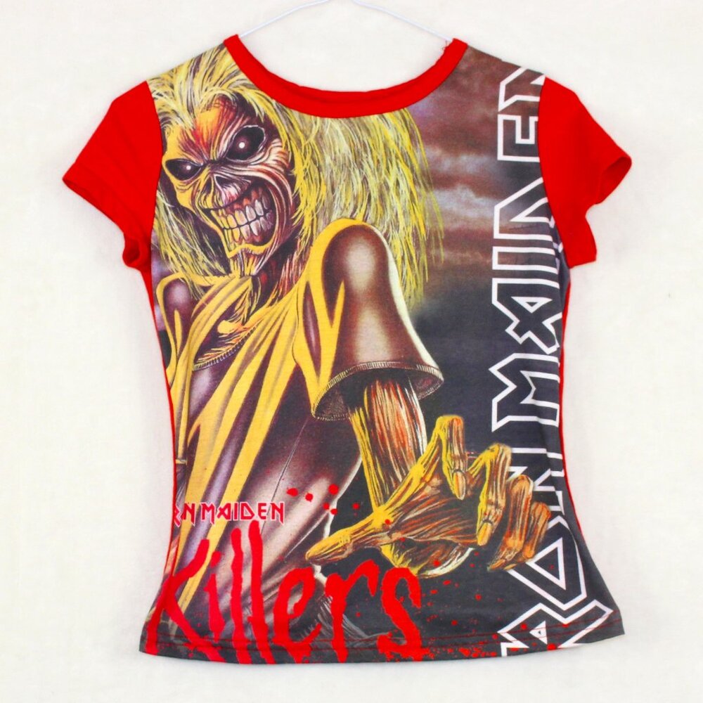 Rare Bravado Iron Maiden Band Killers T-Shirt Womens S